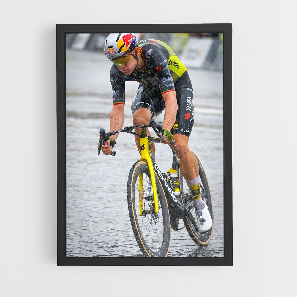 Poster Splash de Vitesse – affiche Cyclisme (vue 2)
